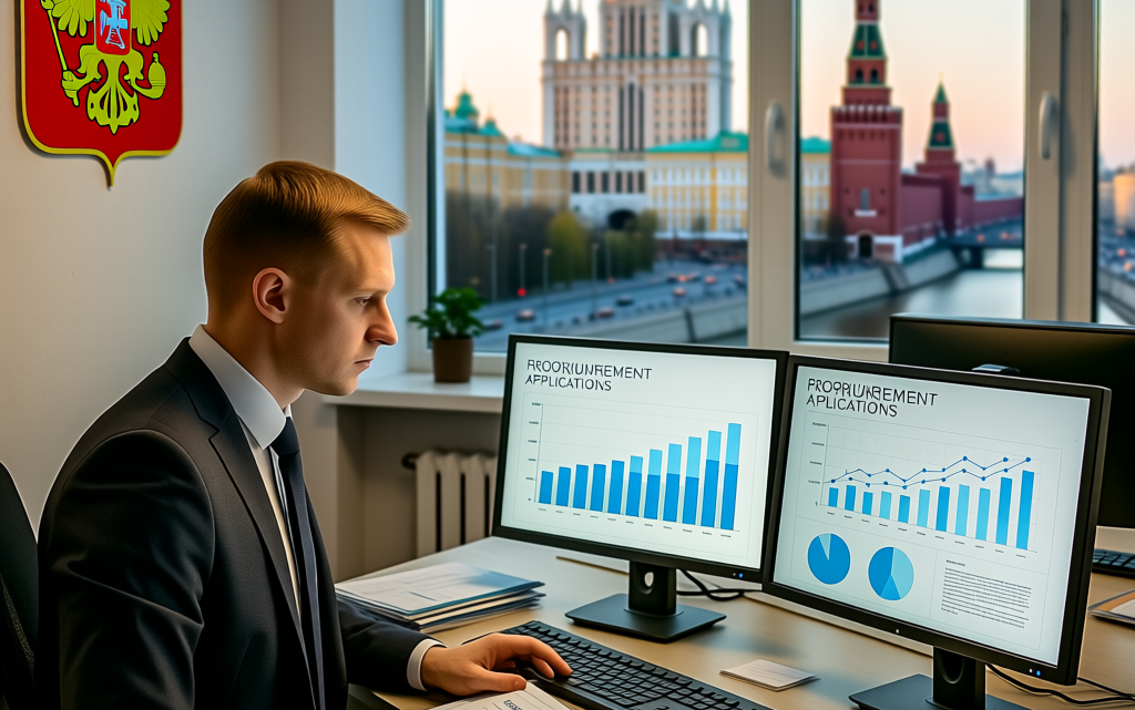 Графическое сопровождение статьи "Изменения госзакупок в Тюмени"